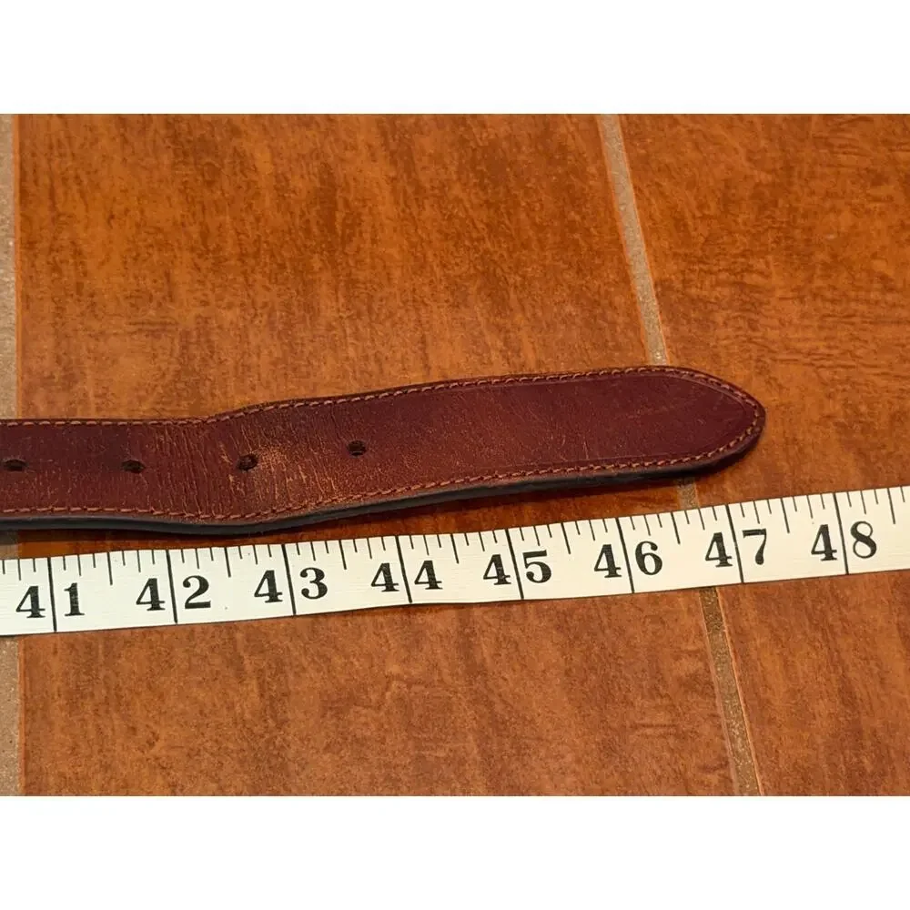 Jos A Bank Brown Genuine Leather Men's Belt Size 40